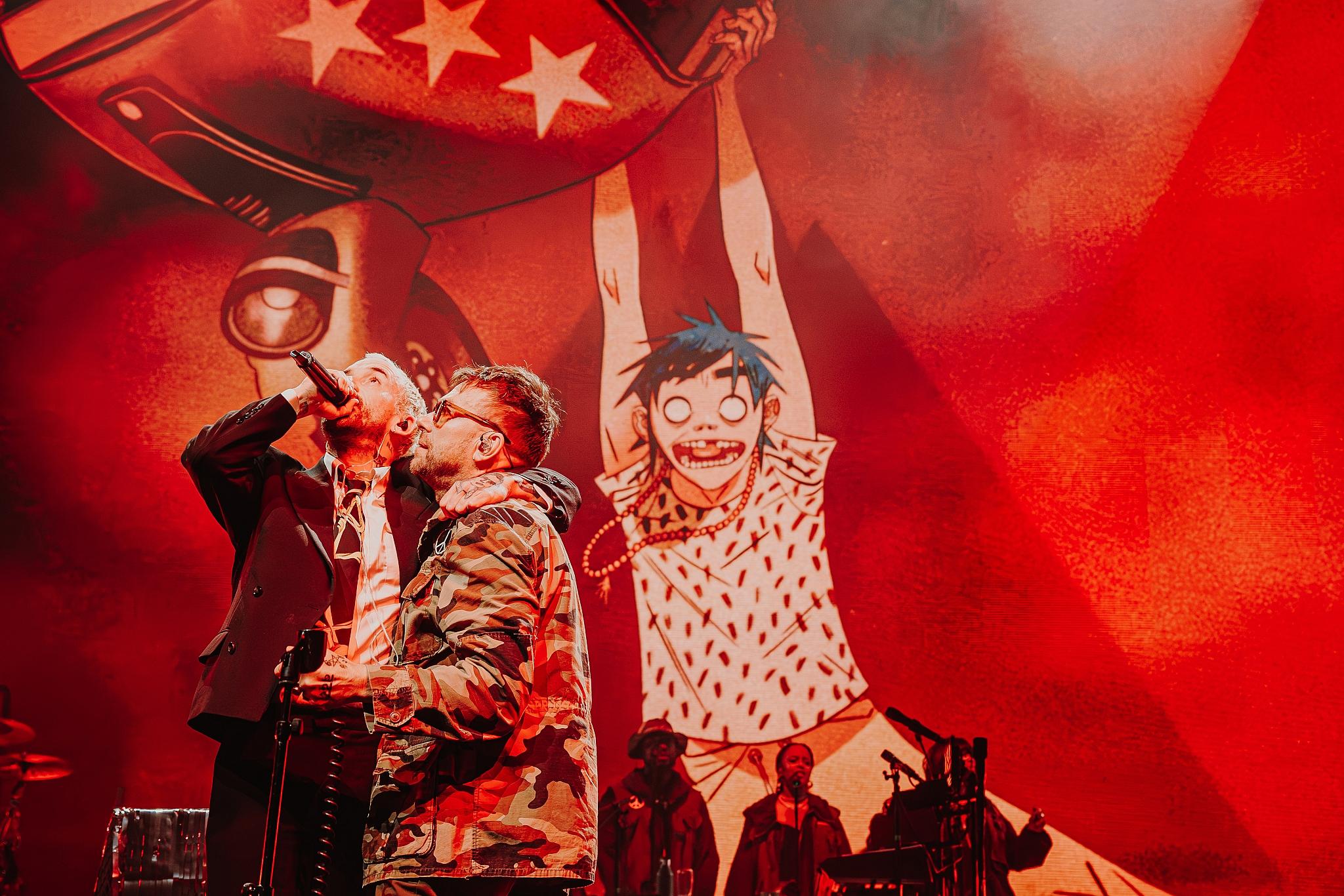 Luke Dyson - On tour with Gorillaz - The Mountain Tour