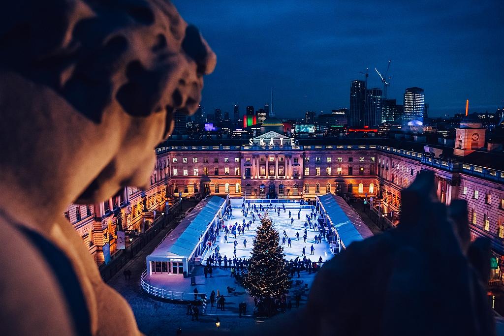 Ice Skating - Somerset House - London