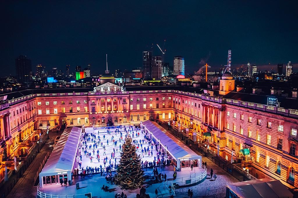 Ice Skating - Somerset House - London