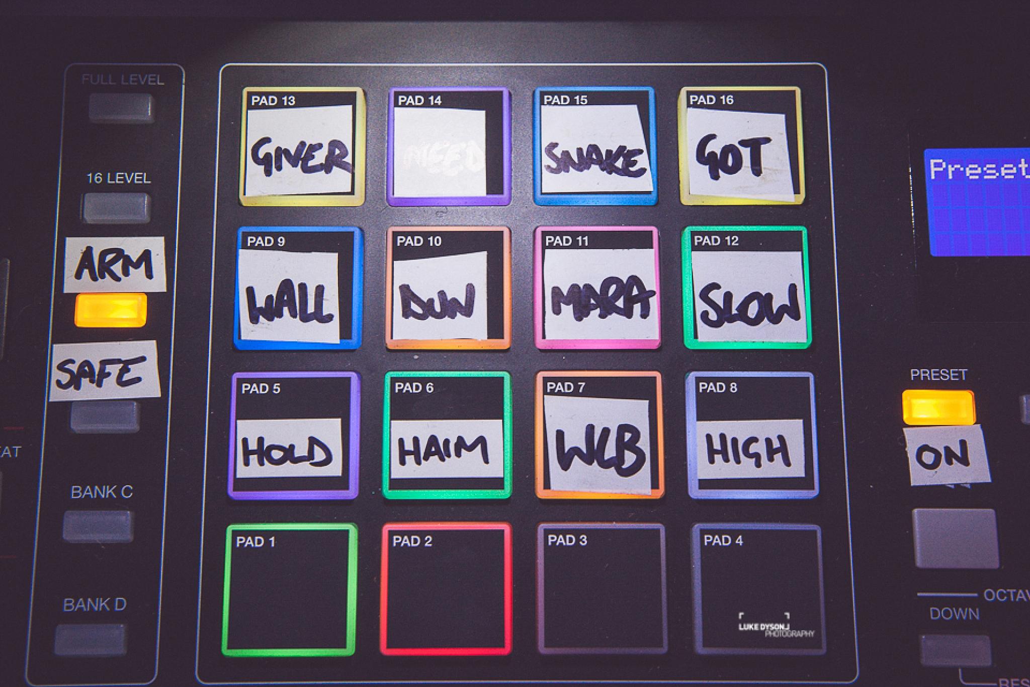 Duke Dumont - Live Show - European Tour - Luke Dyson Photography - Blog - November 2014