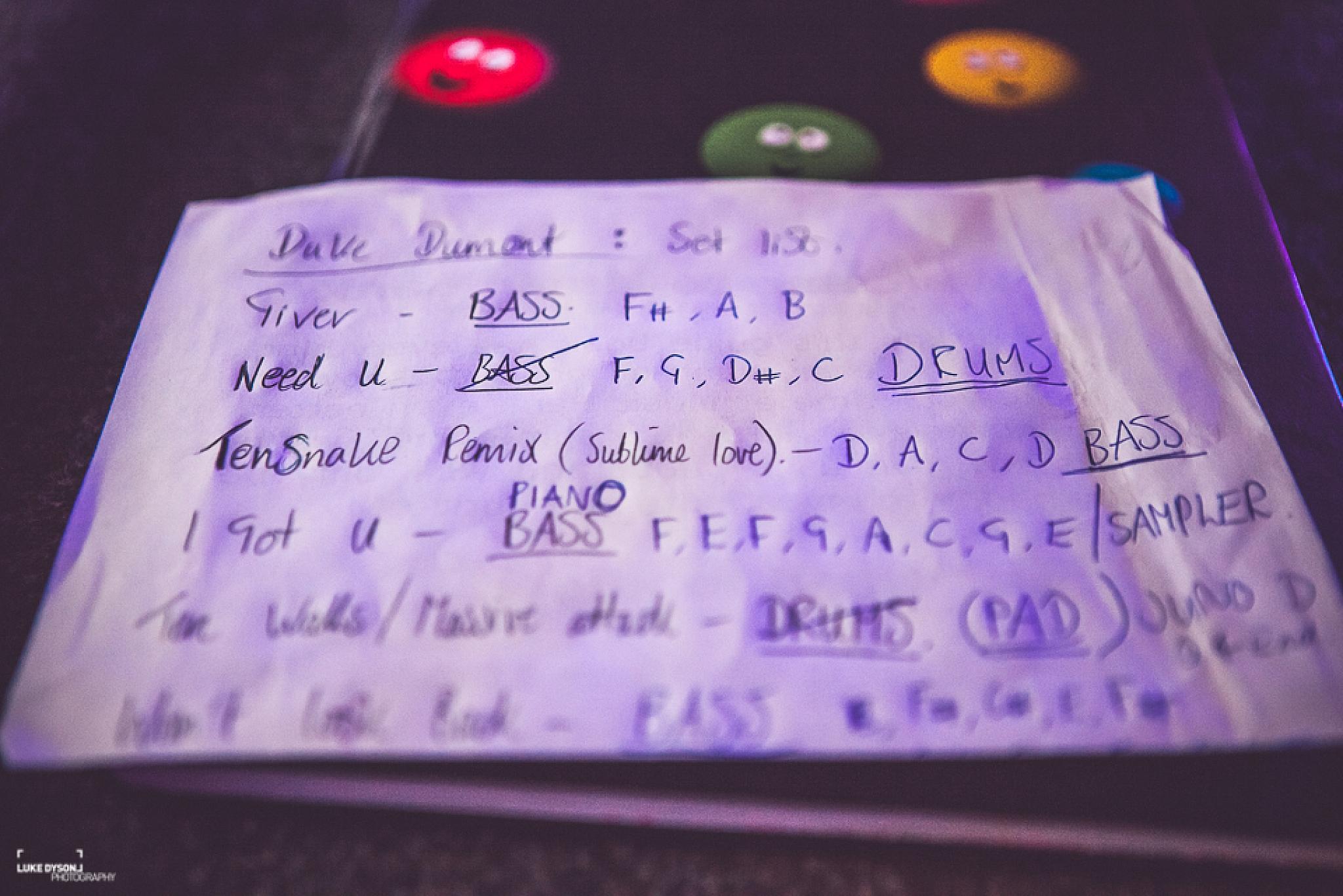 Duke Dumont - Live Show - European Tour - Luke Dyson Photography - Blog - November 2014